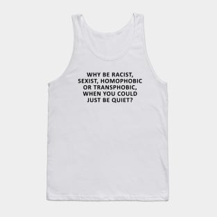 You were brainwashed into thinking european features are the epitomeof beauty Tank Top